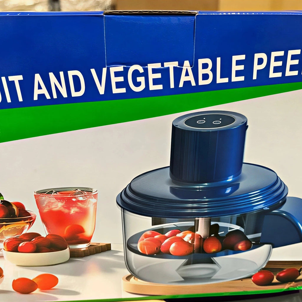 USB Rechargeable Electric Peeler Automatic Fruit & Veggie Peeling Tool Portable