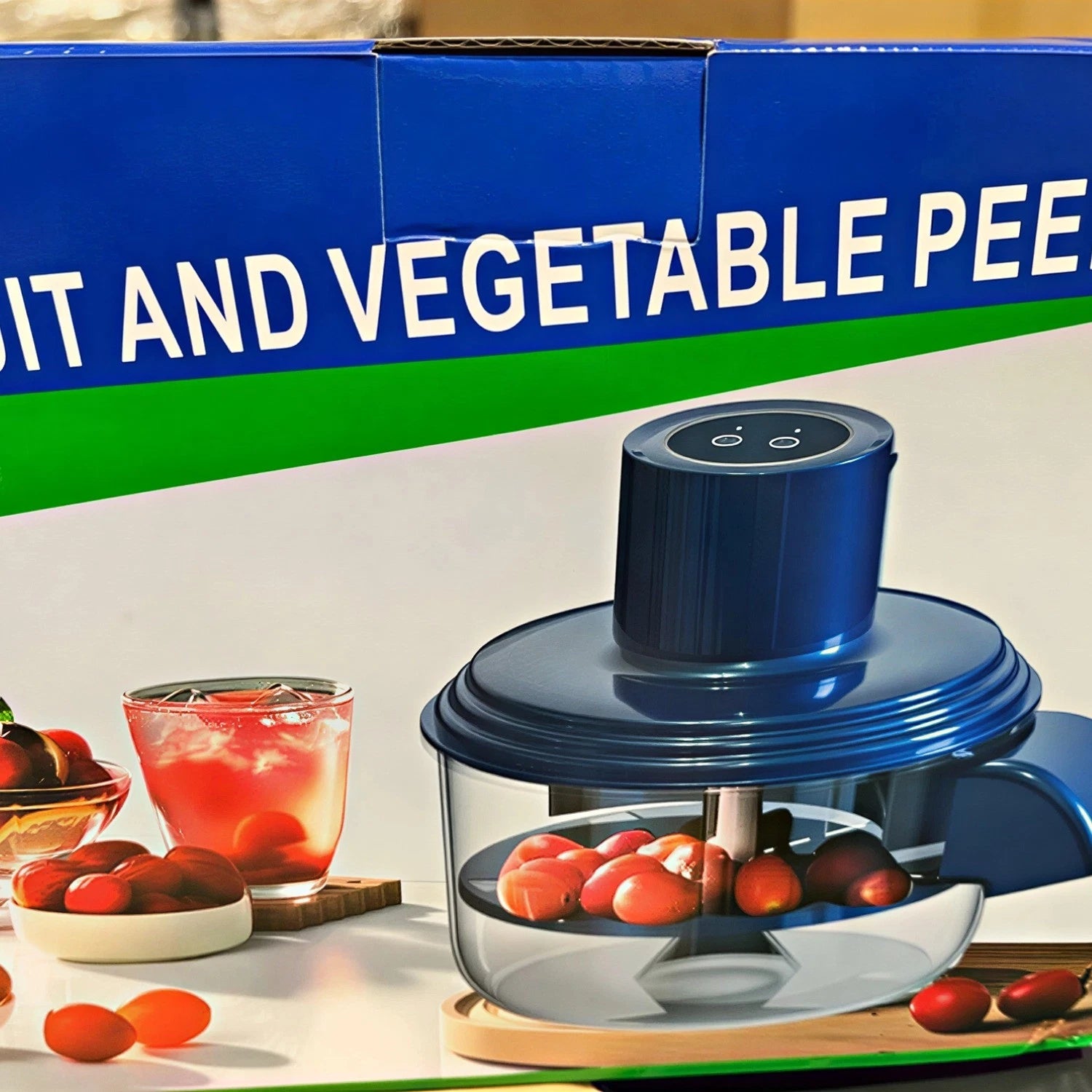 USB Rechargeable Electric Peeler Automatic Fruit & Veggie Peeling Tool Portable